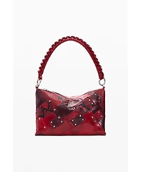 Desigual Women's Medium square snake bag