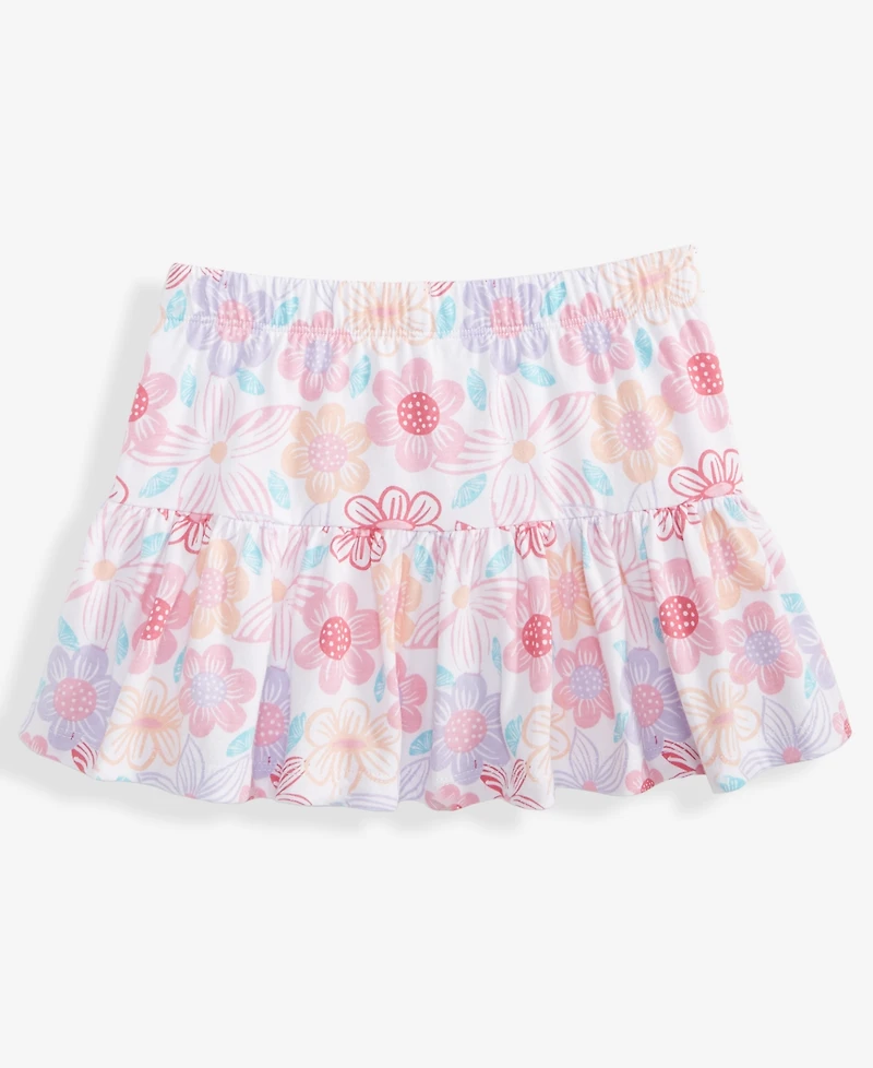 Epic Threads Girls' Toddler 12M-5T Tropical Floral-Print Scooter Skirt, Macy's Exclusive