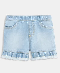 Epic Threads Girls' 12M-5T Denim Ruffled Shorts, Macy's Exclusive
