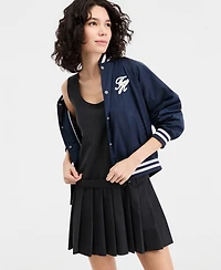 Tommy Hilfiger Women's Scoop Neck Mini Dress