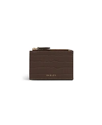 Radley London Alba Place Faux Croc Zip Card Coin Holder