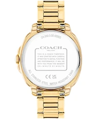 Coach Women's Kitt Gold Tone Stainless Steel Bracelet Watch, 34mm