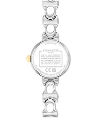 Coach Women's Iris Two Tone Stainless Steel Bracelet Watch, 22.5mm