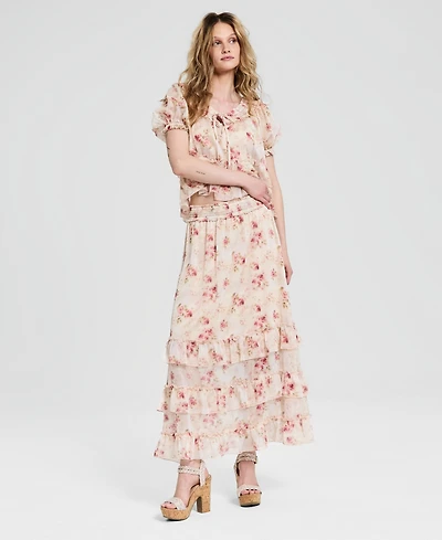 And Now This Petite Pull-On Maxi Skirt, Macy's Exclusive