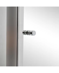 HomCom Bathroom Wall Mount Mirro Medicine Storage Cabinet 3 Level New