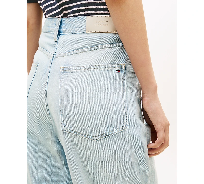 Tommy Hilfiger Women's Denim Tam Barrel Jeans
