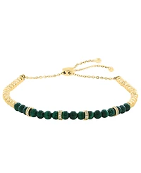 Effy Collection Malachite Bracelet Gold Over Silver