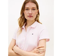 Tommy Hilfiger Women's Classic Pique Short-Sleeve Polo Dress