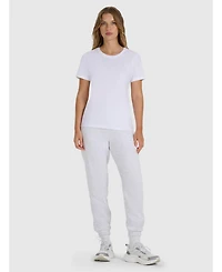 4F Women's regular plain T-shirt - white