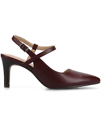 Journee Collection Women's Scipio Pointed Toe Pumps