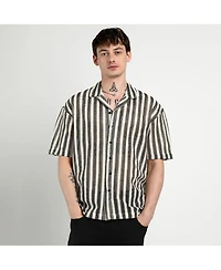 Campus Sutra Men's Paisley Flora Shirt