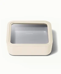 Caraway 10-Cup Glass Food Storage Container with Lid