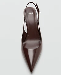 Mango Women's Patent Heeled Shoes