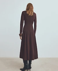 Mango Women's Godets A-Line Dress