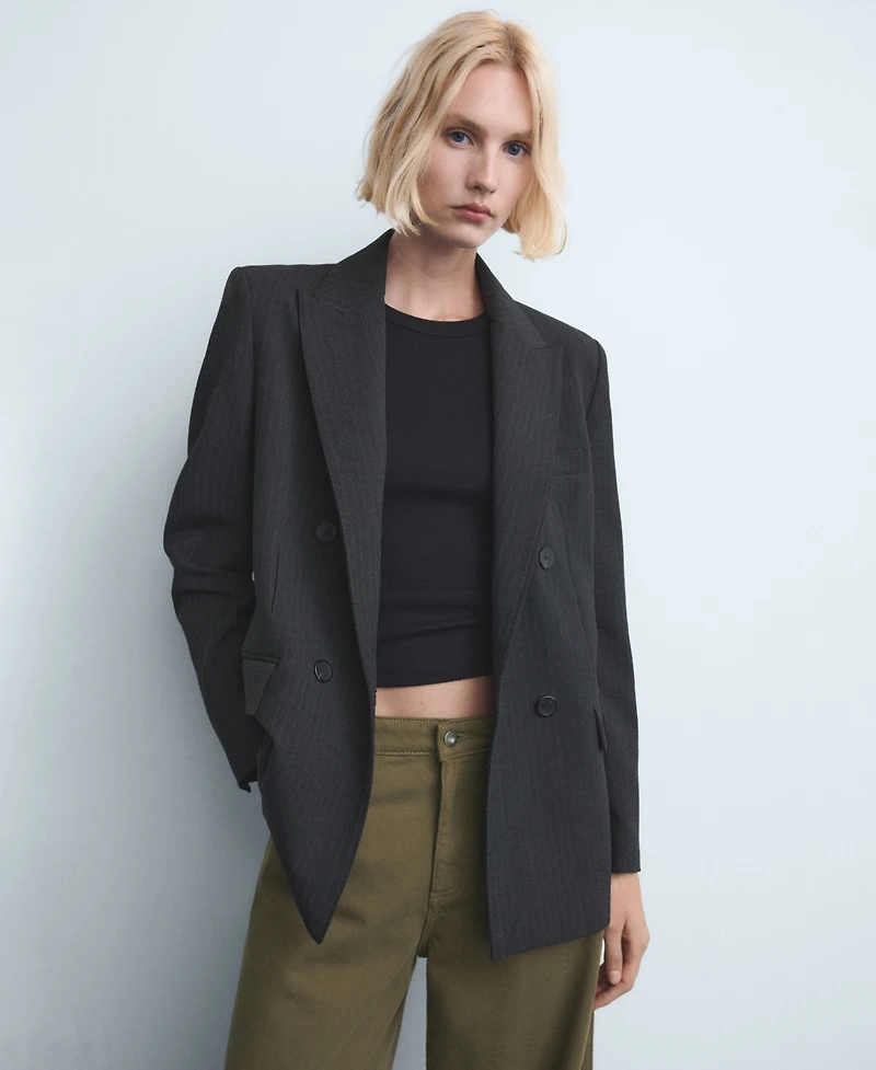 Mango Women's Low-Rise Balloon Jeans