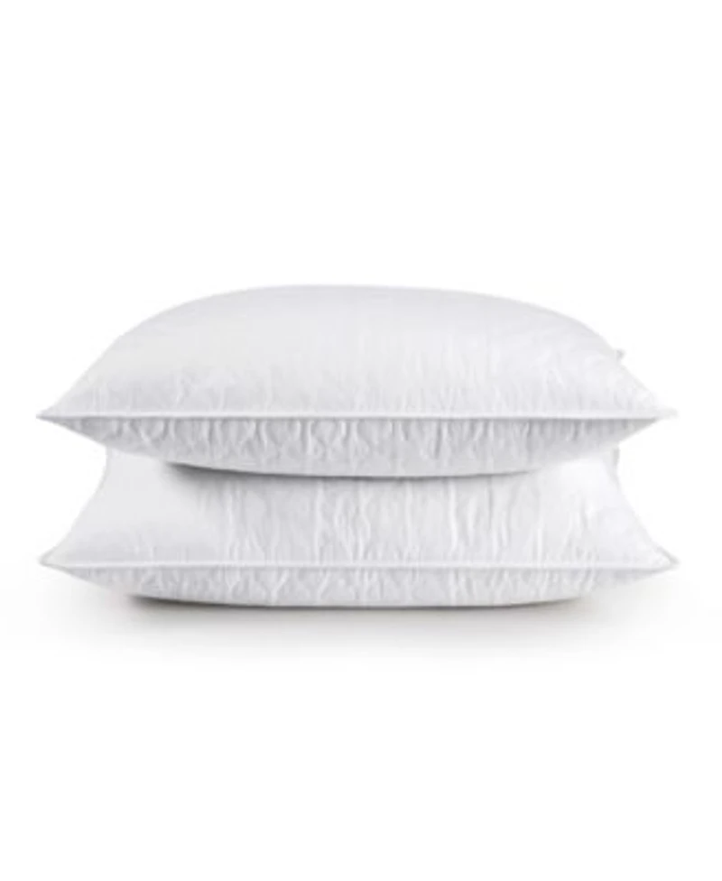 Unikome Wave Quilted Goose Feather 2 Pack Pillows