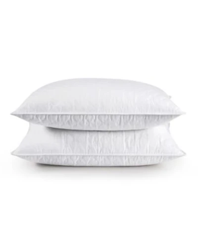 Unikome Wave Quilted Goose Feather 2 Pack Pillows