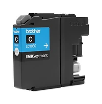 Brother LC10EC INKvestment 1,200 Page-Yield Super High-Yield Ink - Cyan