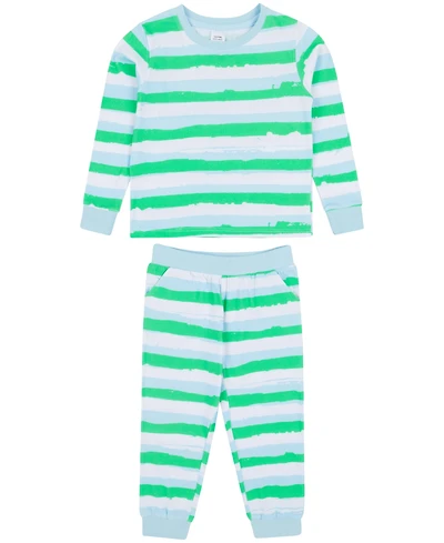 Sant and Abel Kids Cotton Jersey Two Piece Long Sleeve Pajama Set