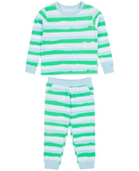 Sant and Abel Kids Cotton Jersey Two Piece Long Sleeve Pajama Set