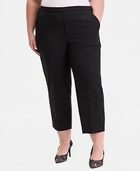 I.n.c. International Concepts Plus High Rise Pull-On Cropped Pants, Macy's Exclusive