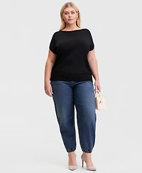 I.n.c. International Concepts Plus Dolman-Sleeve Sweater, Macy's Exclusive