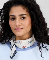 On 34th Food & Wine Print Bandana Scarf, Macy's Exclusive