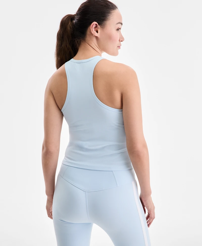 Id Ideology Women's Ribbed High-Neck Tank Top, Macy's Exclusive