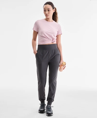 Id Ideology Women's Studio Ankle Jogger Pants, Macy's Exclusive