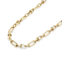 Olivia Burton Women's Anchor Link Gold Tone Stainless Steel Necklace