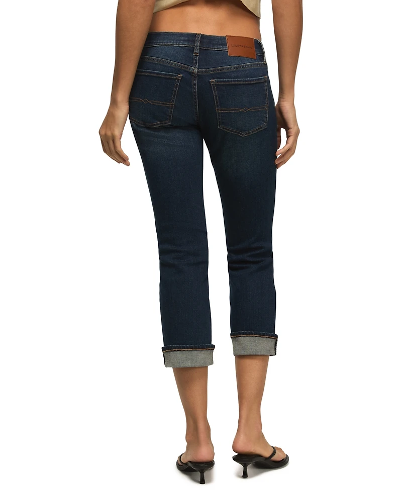 Lucky Brand Women's Mid Rise Sweet Crop Jeans