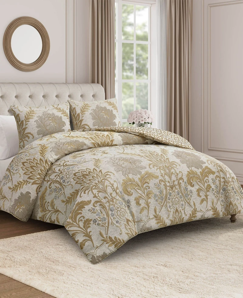 Waterford Ansonia Soft 3-Pc. Comforter Set, King