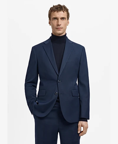 Mango Men's Milan Slim-Fit Suit Blazer