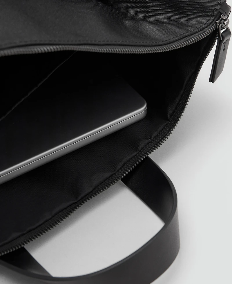 Mango Men's Multi-Functional Combined Leather Bag