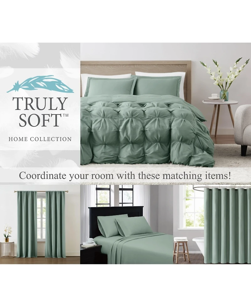 Truly Soft Everyday Buffalo Plaid 2 Piece Window Curtain