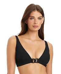Sanctuary Women's Stay Connected V-Neck Swim Bra