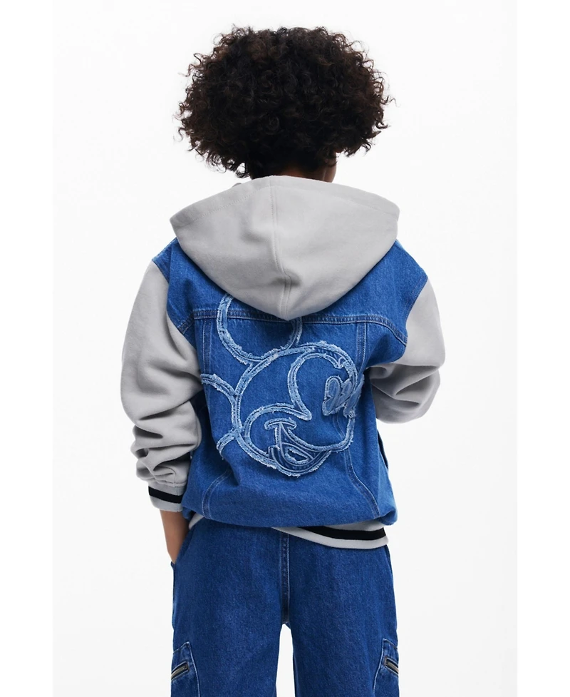 Desigual Boys Boys's Mickey Mouse Hoodie Jacket