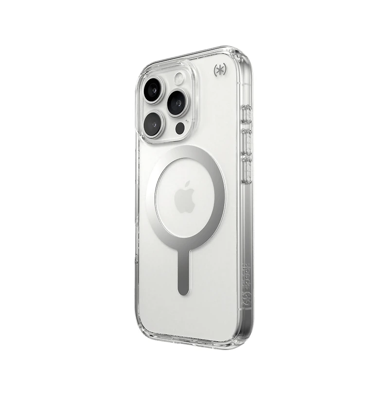 Speck Presidio Perfect Clear MagSafe Case for Apple iPhone 16 Pro