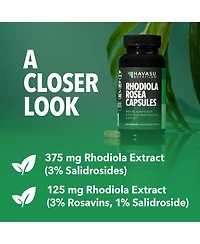 Havasu Nutrition Rhodiola Rosea Capsules, 60ct