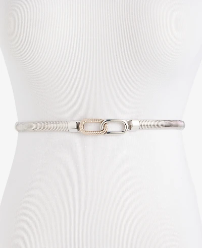 I.n.c. International Concepts Stretch Cobra Crystal Buckle Belt, Macy's Exclusive