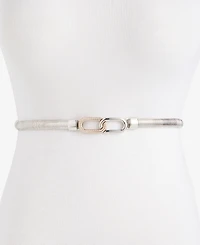 I.n.c. International Concepts Stretch Cobra Crystal Buckle Belt, Macy's Exclusive