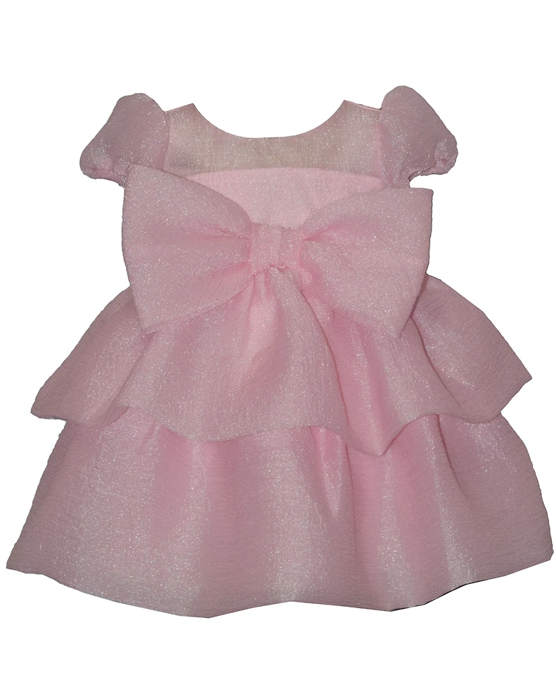 Bonnie Baby Girls' Crinkle Organza Party Dress