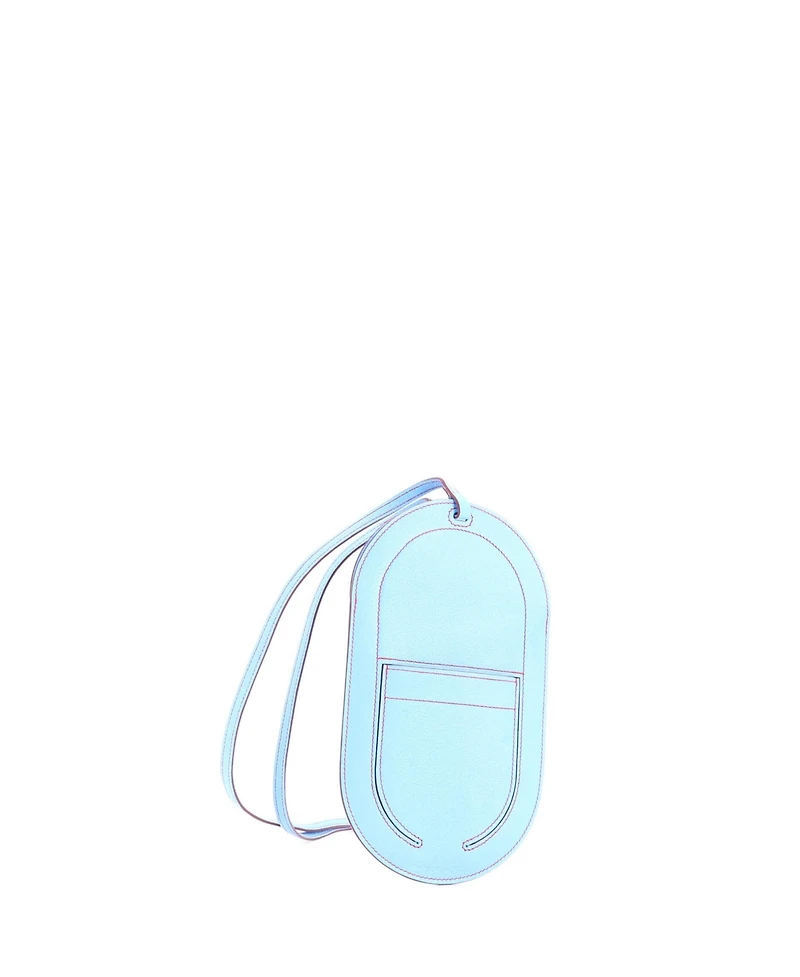 Pre-Owned Hermes Gm In-The-Loop Phone To Go Case Leather