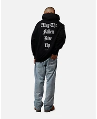 Saint Morta Men's Fallen Rising Boxy Hoodie Black