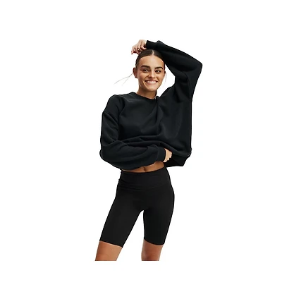 Cotton On Women's Active Plush Crew Sweatshirt