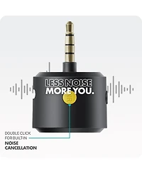 Movo Wm-VXR10 Wireless Shotgun Mic Adapter for Usb-c/iPhone 15 and up/Android Devices