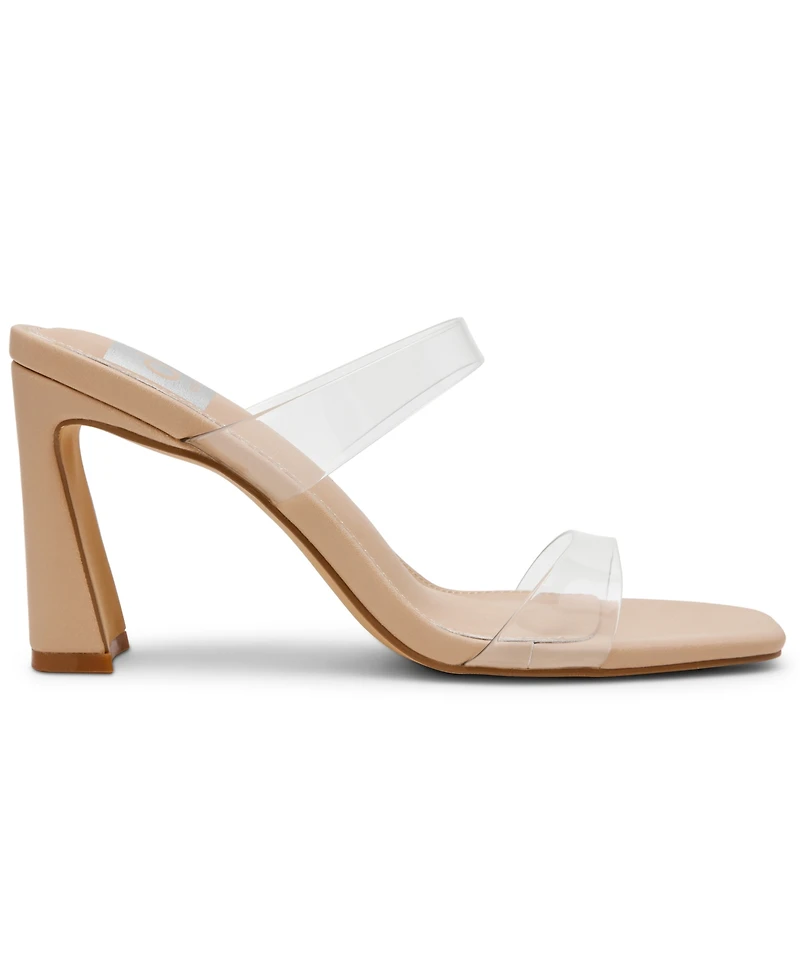 Dv Dolce Vita Women's Veniss Two-Band Blade Heel Dress Sandals