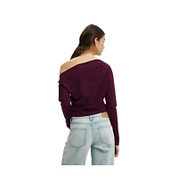 Cotton On Women's Georgie Off Shoulder Long Sleeve