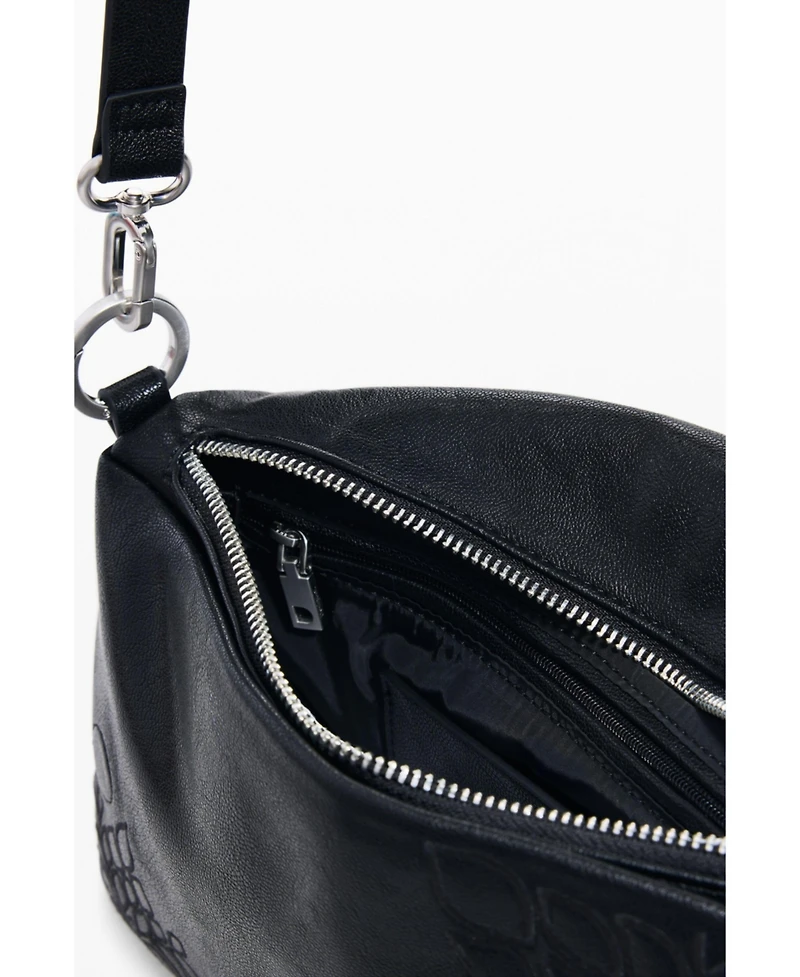 Desigual Women's Small bag with embroidered flap