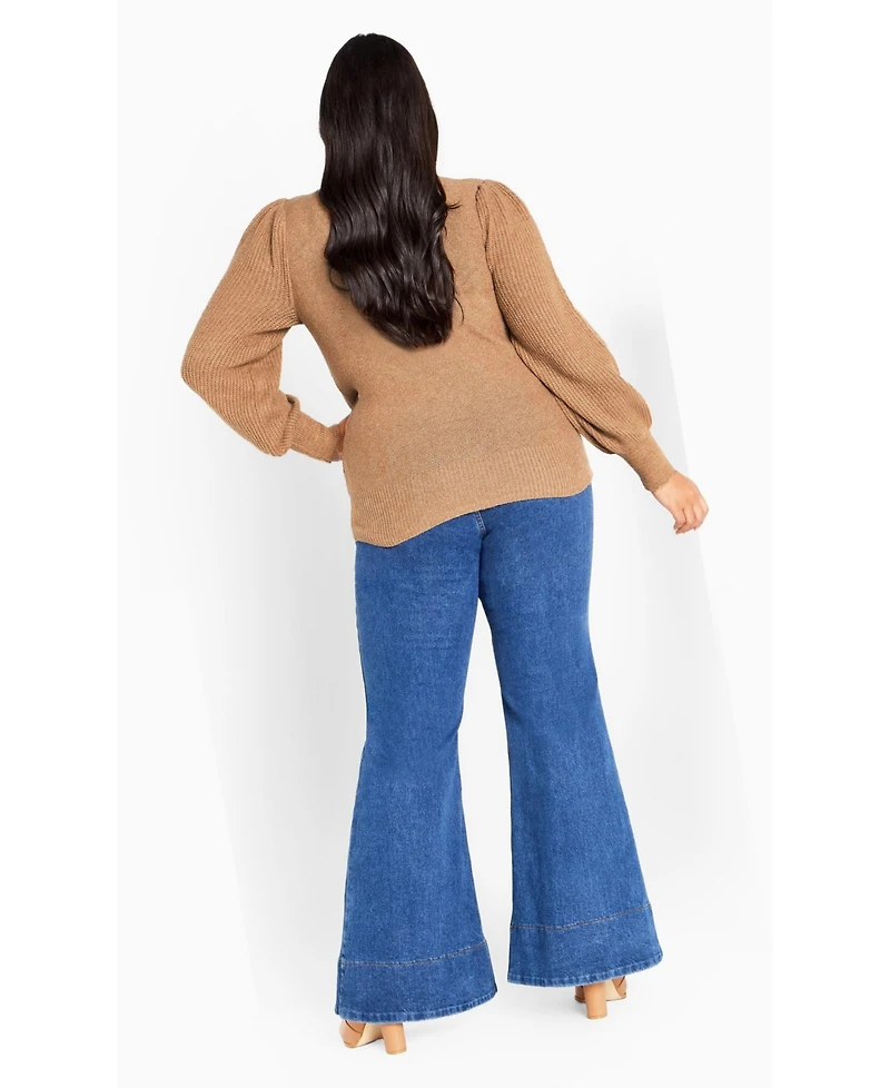 Avenue Women's Anne Cable Sweater